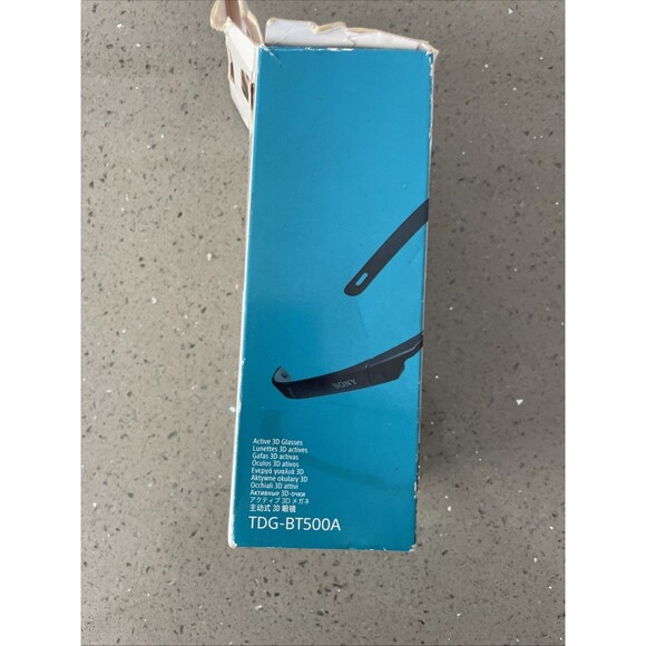 SONY TDG-BT500A 3D Glasses Active Shutter Method Bluetooth for Bravia Untested - Picture 5 of 16